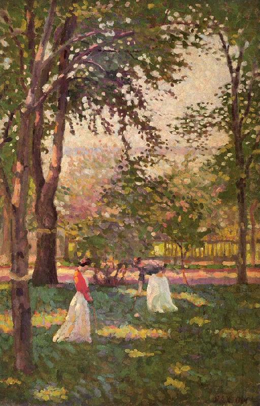 The Croquet Players, Paxton, William McGregor